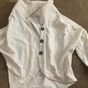 White sweater size large
